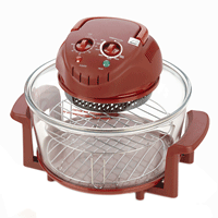 Fagor 670041750 Halogen Tabletop Oven - Red