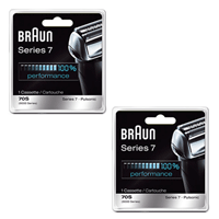 Braun 70S Pulsonic Foil & Cutter, 2 Pack