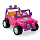 Power Wheels T8396 Barbie Jammin Jeep