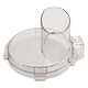 Cuisinart DLC-117BGTXT1 Cover with Large Feed Tube (Gray), Tritan BPA Free (You must have the BPA free bowl for this lid to fit your food processor).